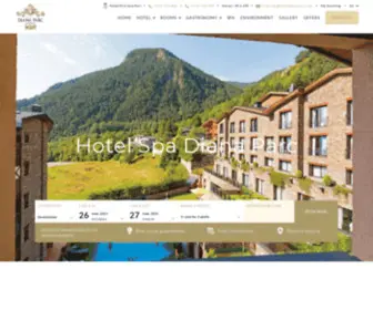 Hoteldianaparc.com(Hotel Spa Diana Parc) Screenshot