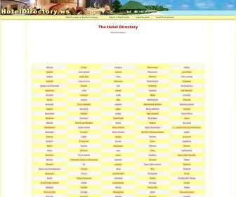 Hoteldirectory.ws(The Hotel Directory) Screenshot