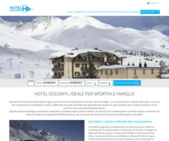 Hoteldolomiti.it(Hotel Dolomiti Passo del Tonale) Screenshot