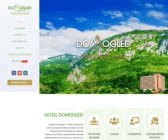 Hoteldomogledherculane.ro(Băile Herculane) Screenshot