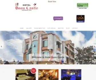 Hoteldooncastle.com(Best Hotel In Dehradun) Screenshot