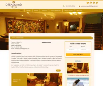 Hoteldreamland.in(Dream Land) Screenshot