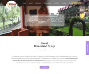 Hoteldreamlandgroup.com(Best resorts in Lataguri) Screenshot