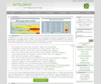 Hoteldruid.com(Hotel Management Software) Screenshot