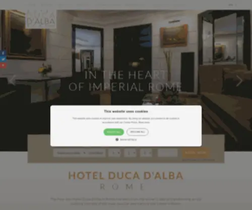 Hotelducadalba.com(Hotel Duca D'Alba) Screenshot