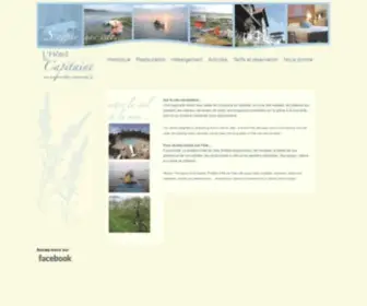 Hotelducapitaine.com(Hôtel) Screenshot