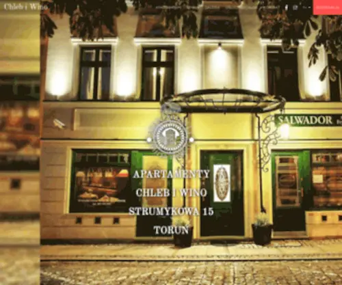 Hotele-Torun.com(Apartamenty Chleb i Wino Toru) Screenshot