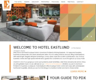 Hoteleastlund.com(Hotel Eastlund) Screenshot