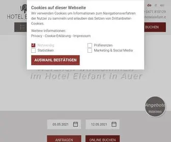 Hotelelefant.it(Urlaub in Auer) Screenshot