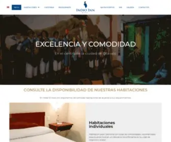 Hotelelindioinn.com(Hoteles en Ecuador) Screenshot