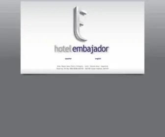 Hotelembajadorjunin.com.ar(Hotel Embajador) Screenshot