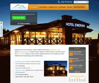 Hotelemeran.cz(Sport areál Klíny) Screenshot