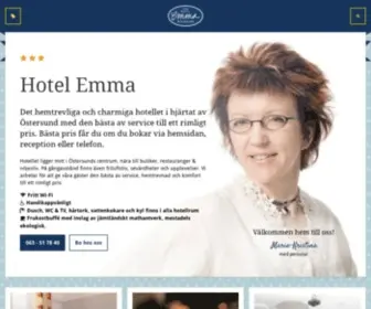 Hotelemma.com(Hotel Emma i Östersund) Screenshot