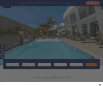 Hotelepousadafavareto.com.br(Hotel & Pousada Favareto) Screenshot