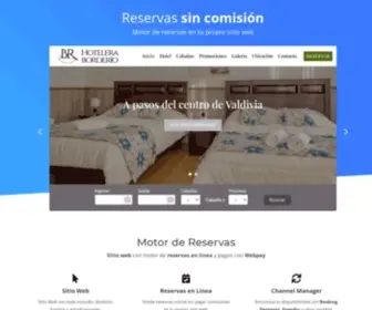 Hotelero.cl(Motor de Reservas con sitio web incluido) Screenshot