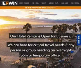 Hotelerwin.com(Hotel Erwin) Screenshot