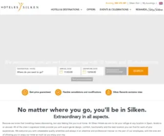 Hoteles-Silken.com(Silken Hoteles) Screenshot