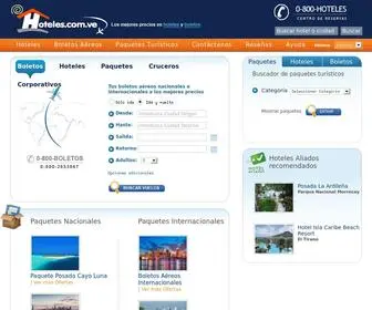 Hoteles.com.ve(Boletos) Screenshot