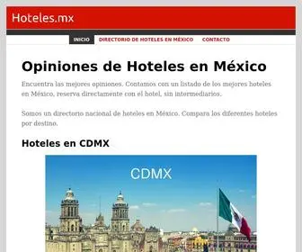 Hoteles.mx(Opiniones) Screenshot