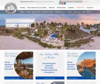 Hotelesboutique.com(Hoteles) Screenshot