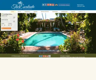 Hotelescalante.com(The Hotel Escalante) Screenshot