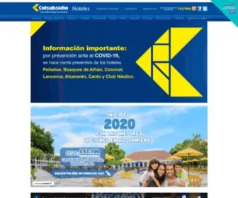 Hotelescolsubsidio.com(Hoteles Colsubsidio) Screenshot