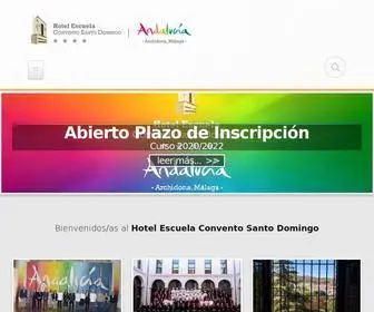 Hotelescuelaturismoandaluz.com(Hotel Escuela Convento Santo Domingo) Screenshot