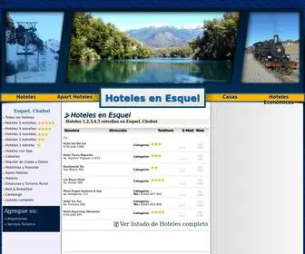 Hotelesdeesquel.com.ar(HOTELES EN ESQUEL) Screenshot