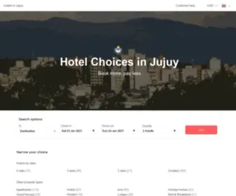 Hotelesenjujuy.com(Jujuy hotels & apartments) Screenshot