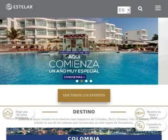 Hotelesestelar.com(Hoteles Estelar) Screenshot