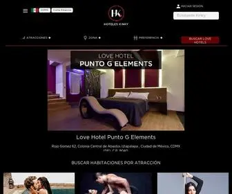 Hoteleskinky.com(Hoteles Kinky) Screenshot