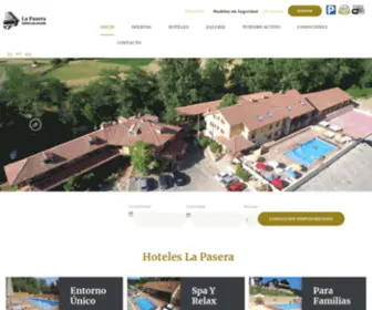 Hoteleslapasera.com(Inicio) Screenshot