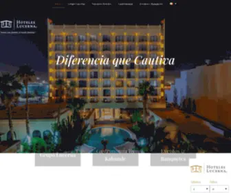 Hoteleslucerna.com(Hoteles Lucerna) Screenshot