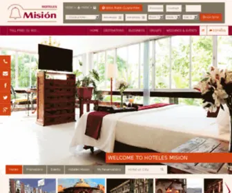 Hotelesmision.com(Mexico Hotels) Screenshot