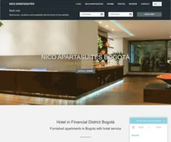 Hotelesnico.com(Nico Aparta Suites) Screenshot