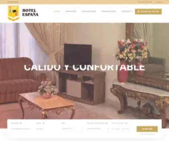 Hotelespana.com.py(Bienvenidos) Screenshot