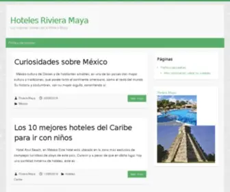 Hotelesrivieramaya.net(Hoteles Riviera Maya) Screenshot