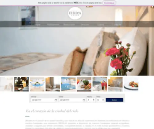 Hoteleuropa.com.bo(HOTEL EUROPA) Screenshot