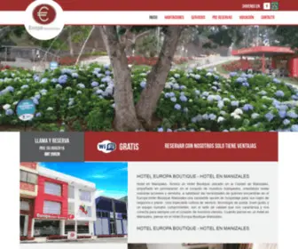 Hoteleuropamanizales.com(Hotel Europa Manizales) Screenshot