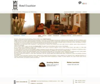 Hotelexcelsiorlanciano.it(Hotel Excelsior quattro stelle a Lanciano Chieti Abruzzo) Screenshot