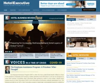 Hotelexecutive.com(Hotel business review) Screenshot