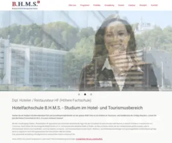 Hotelfachschule-Luzern.ch(Studium Hôtelier/Restaurateur HF ) Screenshot