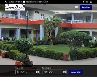 Hotelfatehpursikriviews.com(Hotel Goverdhan) Screenshot