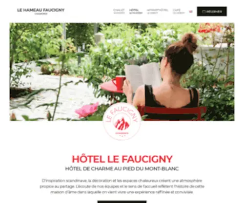 Hotelfaucigny-Chamonix.com(Hôtel le Faucigny) Screenshot