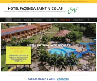 Hotelfazendasaintnicolas.com.br(HOTEL FAZENDA SAINT NICOLAS) Screenshot