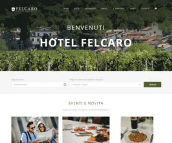 Hotelfelcaro.it(Ristorante Albergo Felcaro) Screenshot