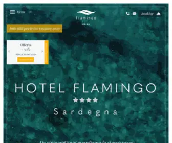 Hotelflamingo.it(Hotel Flamingo Resort) Screenshot