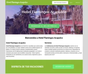 Hotelflamingosacapulco.com(Hotel Flamingos) Screenshot