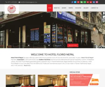 Hotelflorid.com.np(Hotel Florid Nepal is cheap & best standard) Screenshot