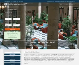 Hotelfloridahabana.com(FREE Cancelation) Screenshot